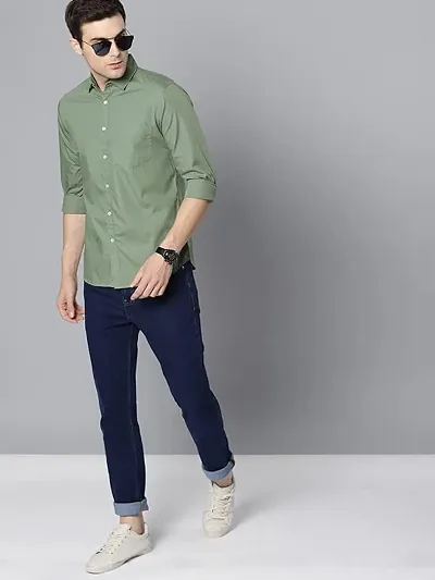 Time Fashion Men's Full Sleeve Casual Shirt - 023