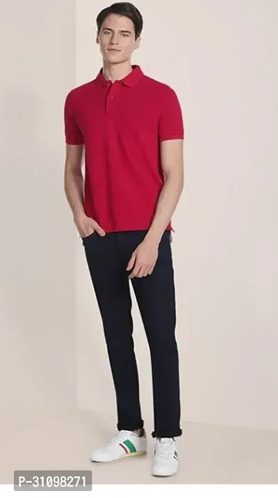 Stylish Polo Tshirt For Mens-thumb0