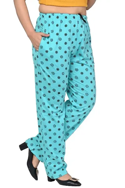 Womens Regular Fit Cotton Lower Pants/Pajama Pack of 1