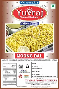 Yuvraj Moong Dal Namkeen Snacks 400 Gm X 2  Pack-thumb2