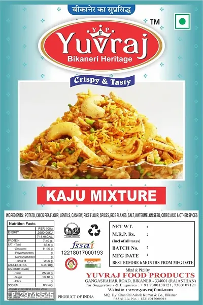 Yuvraj Kaju Mixture Namkeen Snacks 1 Kg Pack-thumb3