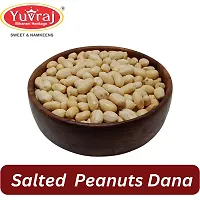 Yuvraj Salted Peanuts without Skin Namkeen  400 Gm X 2 Pack-thumb1