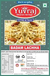 Yuvraj Badam Laccha Namkeen Snacks 400 Gm X 2  Pack-thumb2