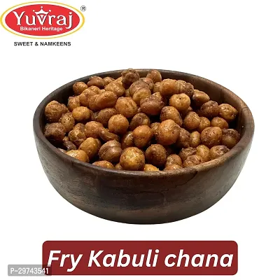 Yuvraj Fry Kabuli Channa Namkeen Snacks1 Kg Pack-thumb2