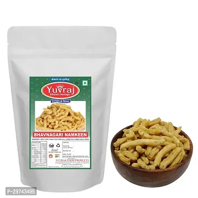 Yuvraj Bhavnagri Namkeen Snacks 400 Gm X 2  Pack-thumb0