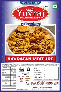 Yuvraj Navratan mixture Namkeen snacks 400 gm x 2  pack-thumb2