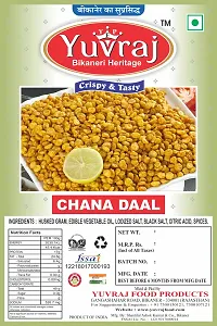 Yuvraj Channa Dal Namkeen Snacks 400 Gm X 2  Pack-thumb2