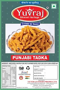 Yuvraj Punjabi Tadka Sticks  Namkeen Snacks 400 Gm X 2 Pack-thumb2