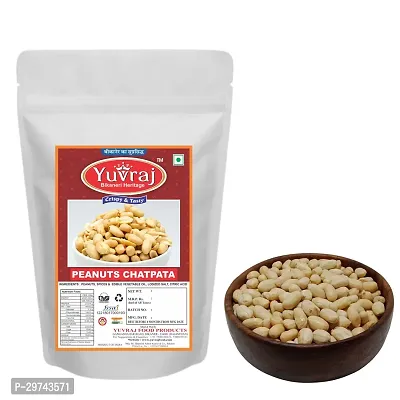 Yuvraj Salted Peanuts without Skin Namkeen  1 Kg Pack-thumb0