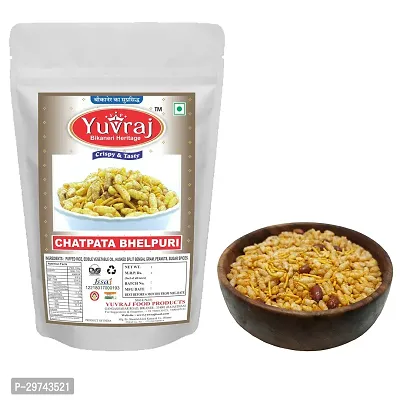 Yuvraj Bombay Bhelpuri Chatpata Mixture Namkeen  400 Gm X 2 Pack-thumb0