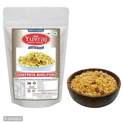 Yuvraj Bombay Bhelpuri Chatpata Mixture Namkeen  1 Kg Pack-thumb0