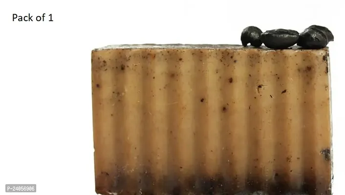 Dirty Coffee Treatment Soap With Goodness Of Coffee, Raw Coconut And Vitamin E-Pack Of 1-thumb0