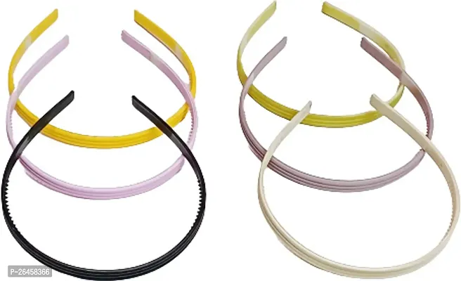 Designer Multicolor plastic Hair Band For Women-thumb2