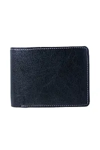 Contra Synthetic Leather Black to Fone Men's Wallet-thumb1