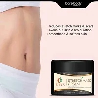 RIBVA present Stretch Marks Removal Cream - Natural Heal Pregnancy, Hip, Legs, Mark Cream 100 ml pack of 1-thumb2