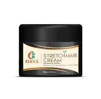 RIBVA present Stretch Marks Removal Cream - Natural Heal Pregnancy, Hip, Legs, Mark Cream 100 ml pack of 1-thumb1