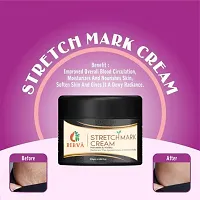 RIBVA present Stretch Marks Removal Cream - Natural Heal Pregnancy, Hip, Legs, Mark Cream 100 ml pack of 1-thumb2