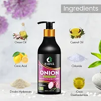 RIBVA Onion Shempoo for Hair Strengthening  Hair Fall Control With Vitamin 250ml-thumb1