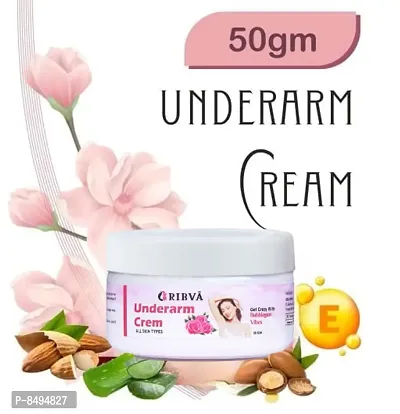 RIBVA Underarm and Neck Back Whitening Cream For Lightening  Brightening All Skin types (50 g) pack of-1-thumb4