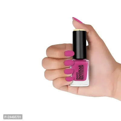 NAMONAVKAR Toxic Free Long Lasting Matte Nail Polish Nail Enamel Nail Color Nail Paint For Women 10 ML [Pack Of 12]-thumb2