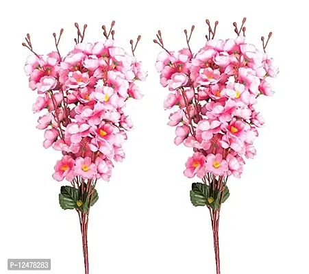 Daissy Raise Artificial Flowers, Used for The Home Decoration, Garden Flowers for Decoration (Pack of 2) 24 Inch-thumb0