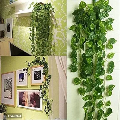 Home Decor Artificial Creeper Money Plant Leaf Garland Wall Hanging Special Occasion Decoration Home Decor Party Office Pack Of Strings3-thumb2