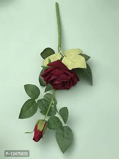 Daissy Raise Silk Rose Flowers 1pc Real Looking Fake Big Roses Velvet Roses-thumb4