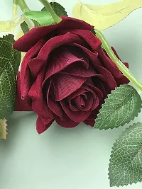 Daissy Raise Silk Rose Flowers 1pc Real Looking Fake Big Roses Velvet Roses-thumb1