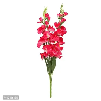 Daissy Raise Artificial Gladiolus Flowers for Decorative Items for Home Living Room Corner Table Top Bedroom-thumb0