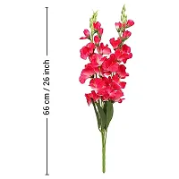 Daissy Raise Artificial Gladiolus Flowers for Decorative Items for Home Living Room Corner Table Top Bedroom-thumb3