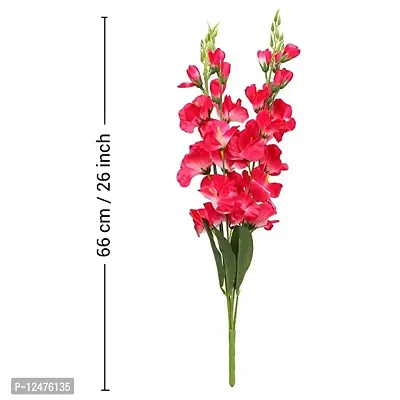 Daissy Raise Artificial Gladiolus Flowers for Decorative Items for Home Living Room Corner Table Top Bedroom-thumb4