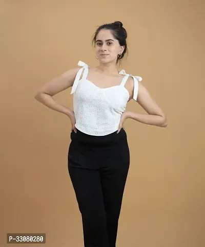 Stylish Cotton Crop Top for Women-thumb0