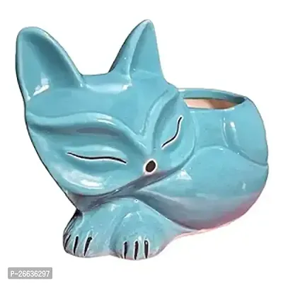 Cat Shaped Planter Small Size Indoor Outdoor Plant Pot Home,Office Planter Home Decor Plant Not Included