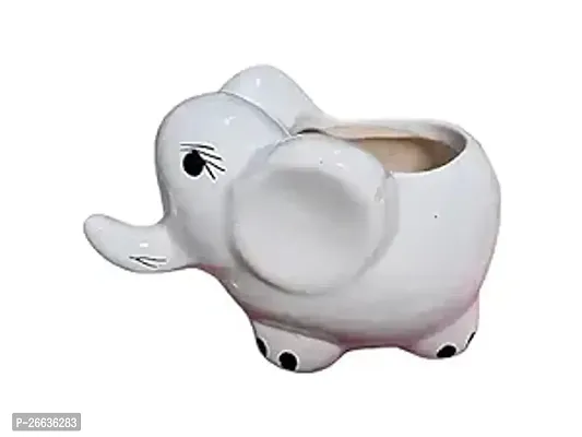 Elephent Shaped Planter Small Size Indoor Outdoor Plant Pot Home,Office Planter Home Decor Plant Not Included