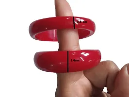 Red coloured plastic bracelet pola-thumb1