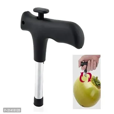 Stainless Steel Young Water Punch Tap Drill Straw Hole Open Coconut Tool Opener-thumb0