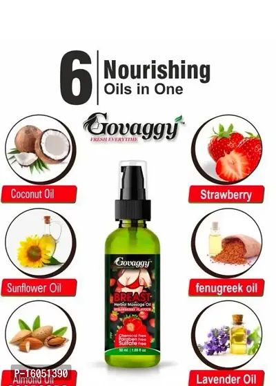 Breast Growth Herbal Massage oil STRAWBERRY flavour-thumb2
