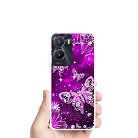 Stylish Silicone Printed Mobile Back Case Cover For VIVO T2X 5G-thumb3