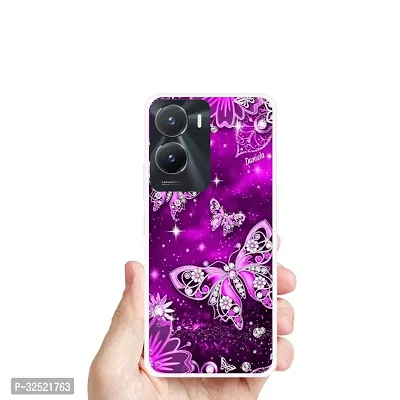 Stylish Silicone Printed Mobile Back Case Cover For VIVO T2X 5G-thumb4