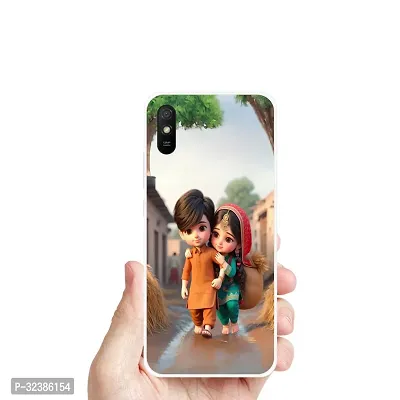 Classy Printed Mobile Back Cover for Redmi 9I-thumb3