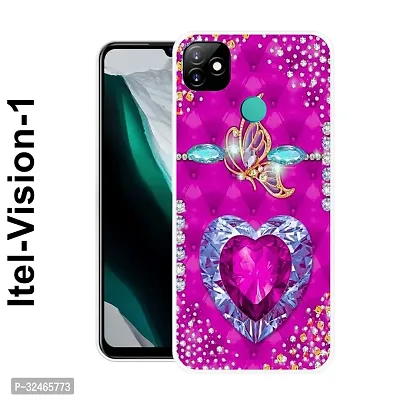 Designer Printed Mobile Cover for Itel VISION 1