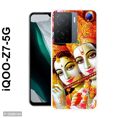 PRINTED NEW STYLISH, FLEXIBLE, PREMIUM Mobile Back Cover BY RADHE ENTERPRISE IQOO Z7 5G-21-thumb0