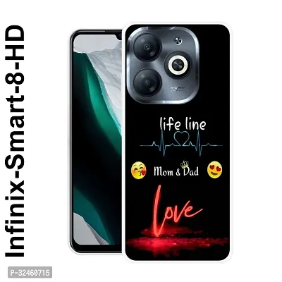 INFINIX SMART 8 HD PRINTED Mobile Back Cover BY RADHE ENTERPRISE-thumb0