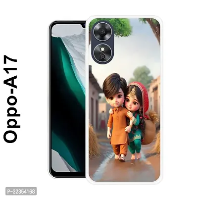 Stylish Back Cover for Oppo A17