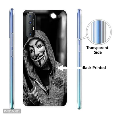 Stylish Silicon Printed Back Case Cover for Oppo Reno 3 Pro