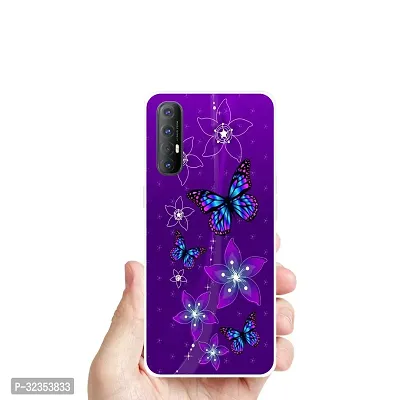 Stylish Silicon Printed Back Case Cover for Oppo Reno 3 Pro-thumb2