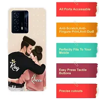 Stylish Multicoloured Silicone Printed Back Case Cover for IQOO Z5 5G-thumb3