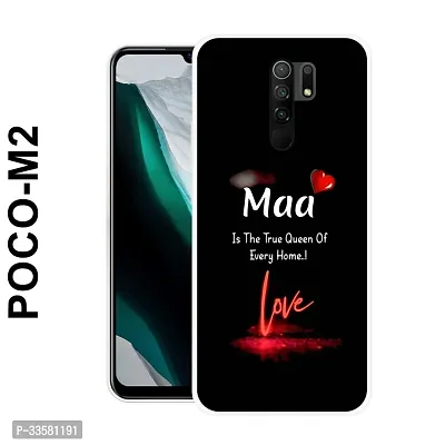 Stylish Silicon Back Cover for Poco M2-thumb0