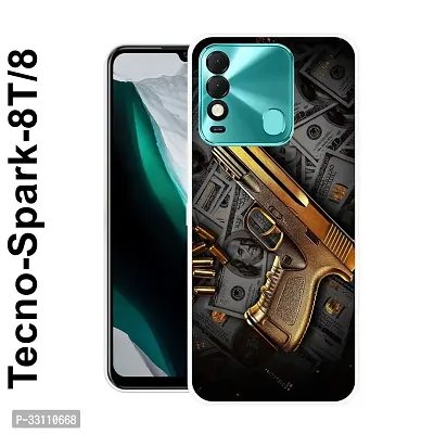 TECNO SPARK 8T PRINTED NEW STYLISH Mobile Back Cover BY RADHE ENTERPRISE-3