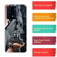 Stylish Multicoloured Silicone Printed Back Case Cover for IQOO Z5 5G-thumb3